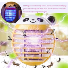 Симпатичная мини-электронная лампа от комаров, ловушка от насекомых, ловушка от насекомых, запер, США/ЕС, противомоскитная заглушка, аксессуары для дома