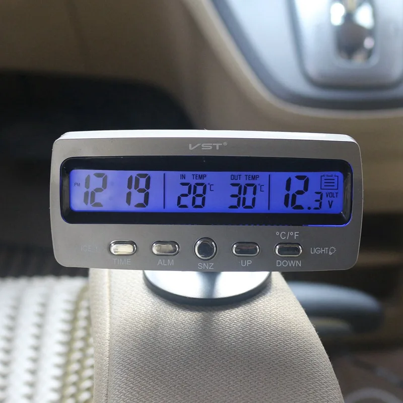 Buy Car Thermometer Alarm Clock Voltmeter Buy Car Thermometer Alarm Clock Voltmeter