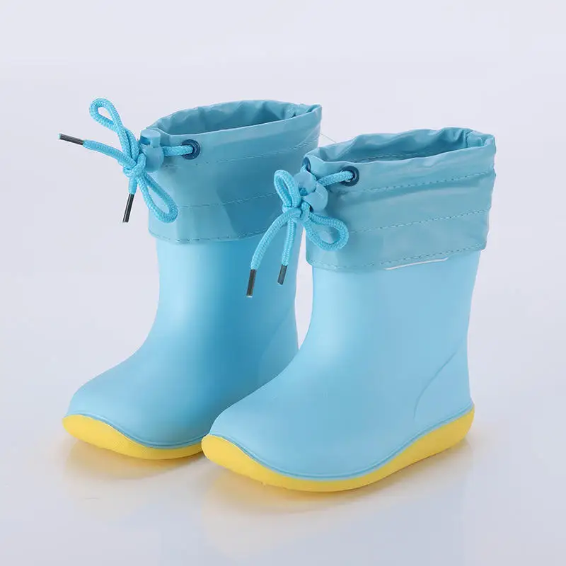 Детские непромокаемые сапоги; детская водонепроницаемая обувь; детская непромокаемая обувь для девочек и мальчиков; модные резиновые ботинки для девочек; Размеры 22-30