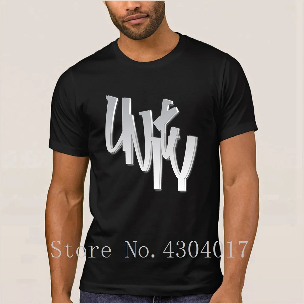 Unity футболка для мужчин с коротким рукавом Новинка Crazy уличная одежда Camiseta