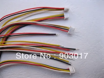 

250 pcs 1.25mm 4 Pin Female Polarized Connector with 28AWG 5.9inch