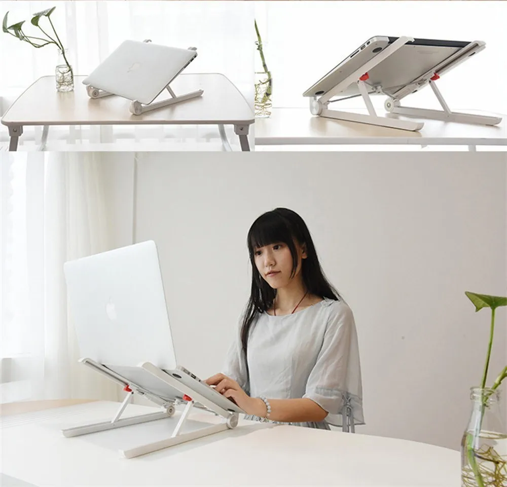 Складная подставка для ноутбука универсальный настольный портативный держатель для ноутбука 11-15,6 дюймов Macbook Air Pro