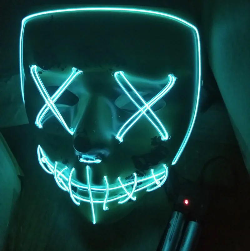 Halloween Mask LED Light Up Party Masks The Purge Election Year Great