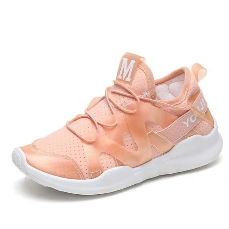 

New sneakers women's shoes spring pink retro lace casual shoes breathable fashion non-slip wear comfortable women's shoes