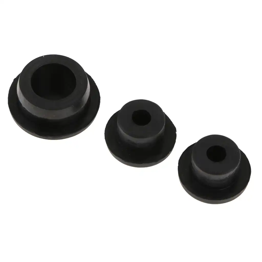 KSTE 3Pcs portellone in Gomma a Spina for Jeep Wrangler JK 2007-2018 Gomma di Ricambio Carrier Delete
