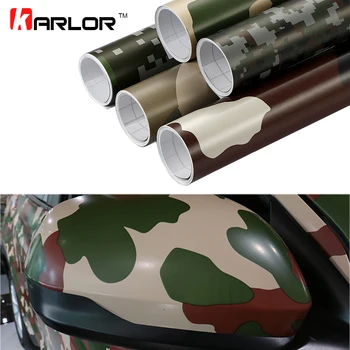 

30cm*100cm Camouflage Vinyl PVC Car Sticker Wrap Film Digital Woodland Army Military Green Camo Desert Decal For Auto Motorcycle