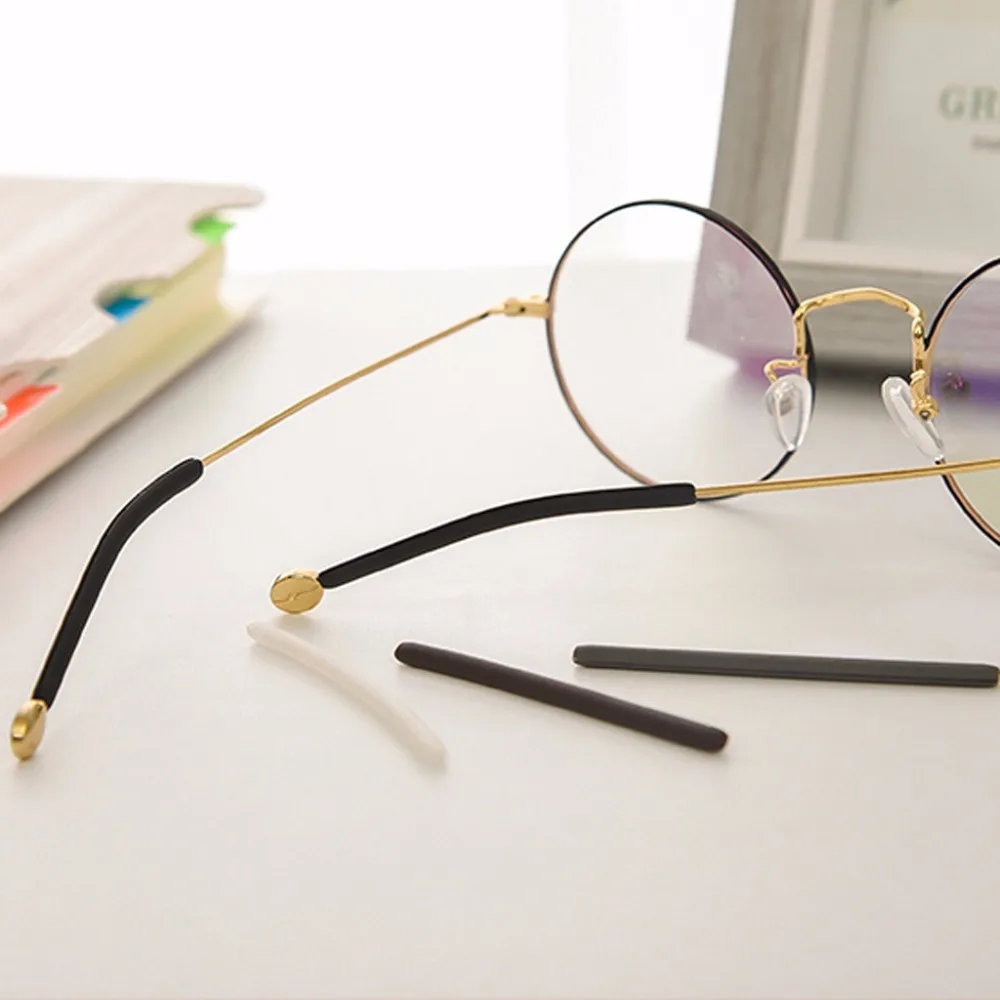 20 Pairs Non slip Elastic Detachable Eyeglasses Silicone Rubber Temple