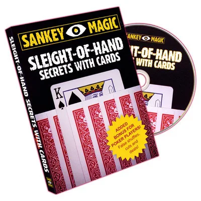 

216 Sleight Of Hand Secrets With Cards by Jay Sankey -Magic tricks