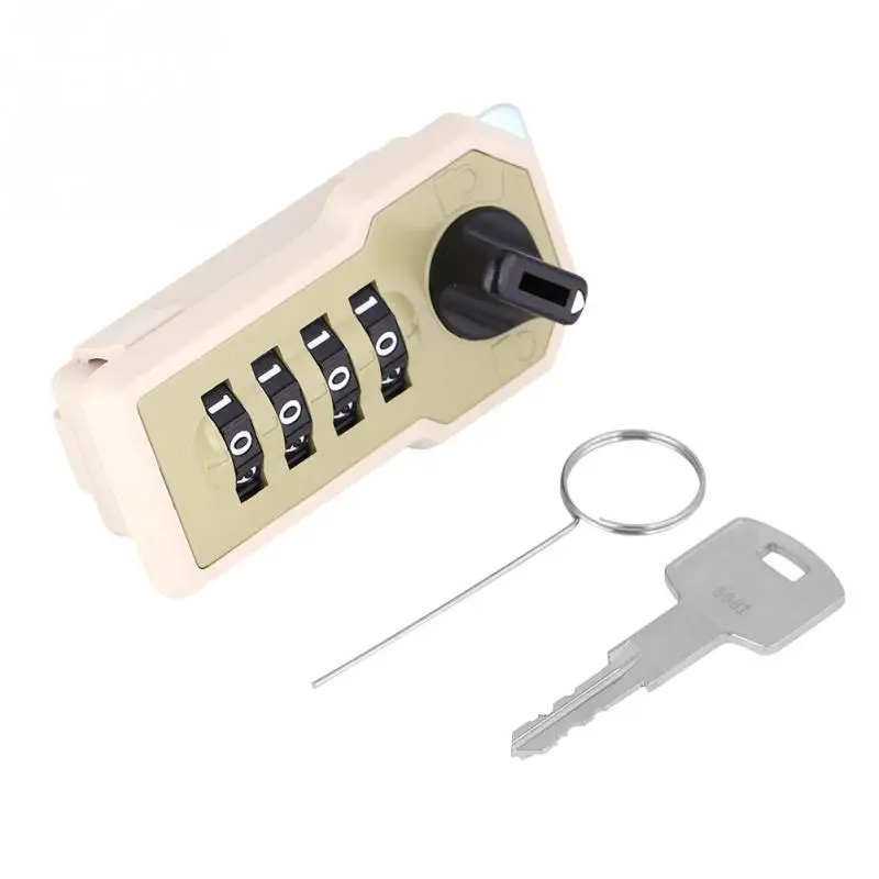 Portable 4 Digit Code Lock Combination Cam Lock Convenient