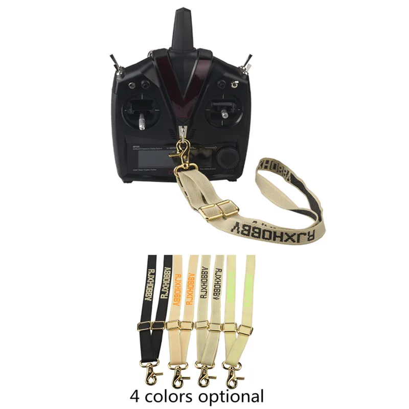 

RJX Adjustable Remote Controller Shoulder Neck Straps for all Transmitters Frsky Flysky Radiolink AT9S Futaba Walkera Specktrum