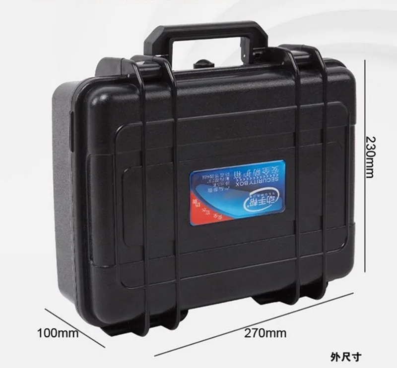 Чехол для инструмента toolbox чемодан ударопрочный герметичный водонепроницаемый корпус камеры Оборудование безопасности запасные части комплект с предварительно вырезанной пеной