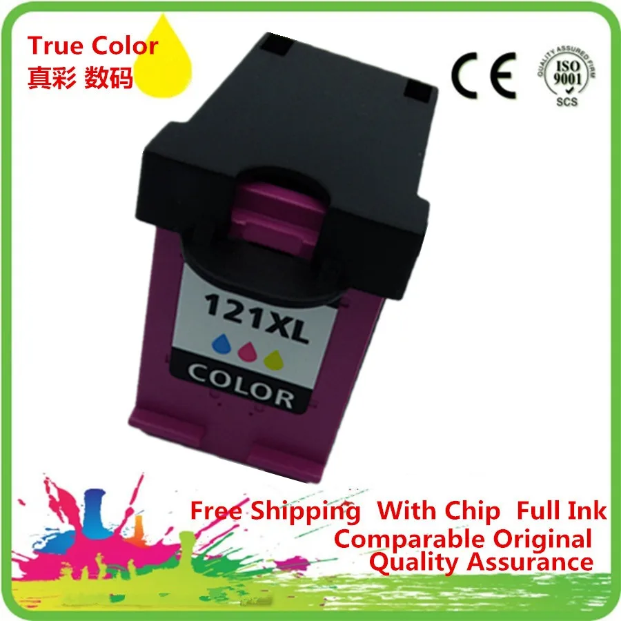 Картриджи для струйных принтеров 121 XL HP121 HP121XL 121XL CC644HE Deskjet F2430 F2476 F2480 F2488|deskjet f2430|ink