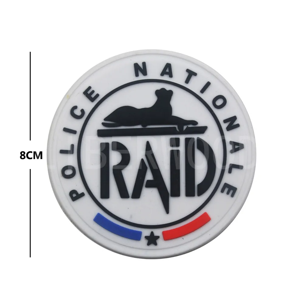 GIGN RAID французская армейская ПВХ патч британская S.A.S. SAS GIS Италия спецназ 3D крючок