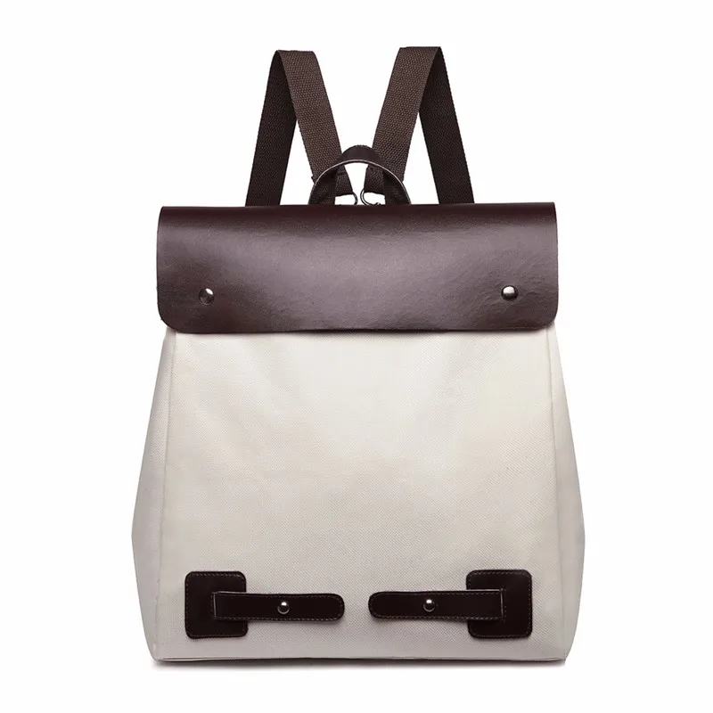 

2018 new summer backpack British Oxford cloth cover car star with the package Simple fashion does not change versatile canvas