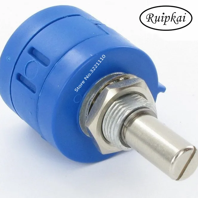 3590S 2 501L Precision Potentiometers 500 Ohms 5 500R Rotary Metal