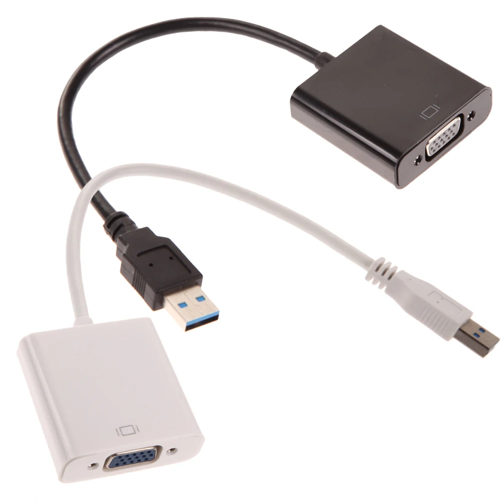 22.5cm Length USB3.0 to VGA Adapter External Cable