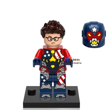 50 шт. строительные блоки супергероя Hammer Comics блоки, друзья, подарок для мальчиков и девочек, детские игрушки, детские игрушки