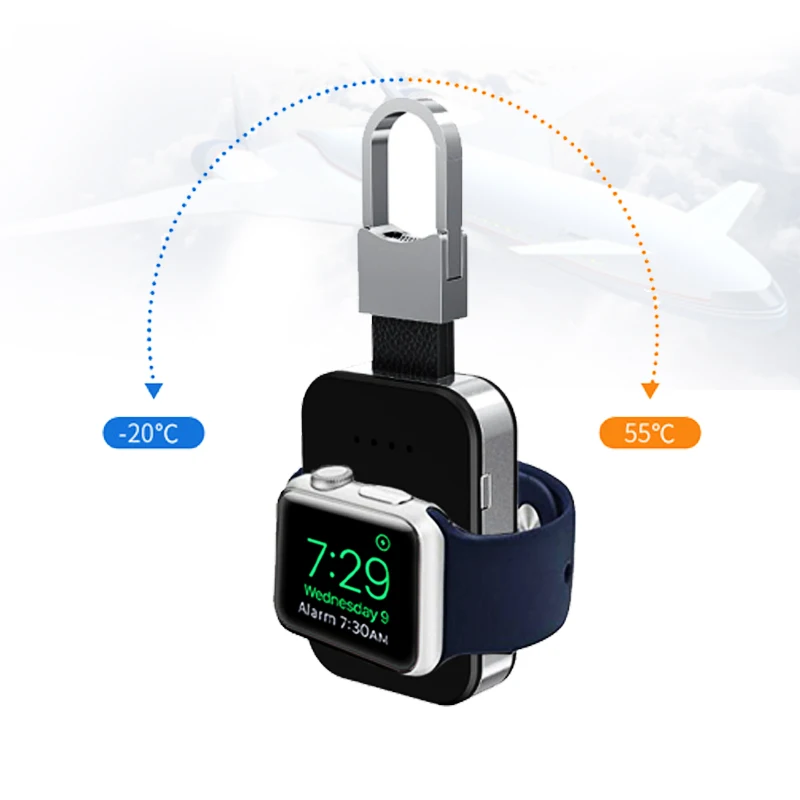 Беспроводное зарядное устройство для Apple Watch 44 мм/42 мм/38/40 iWatch 5/4/3/2/1 портативные