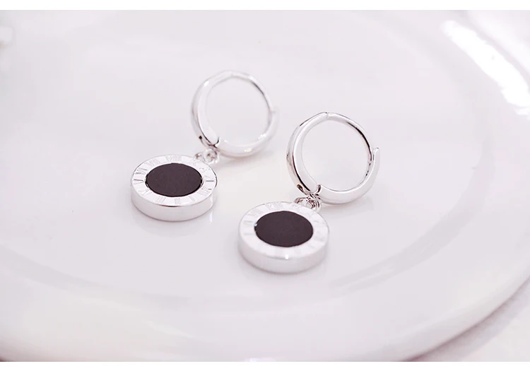 round pendant drop earrings 07