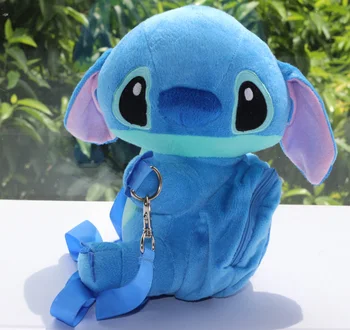 

Cute Lilo Stitch 626 Plush Backpack Children Kids School Plush Bag Birthday Gift