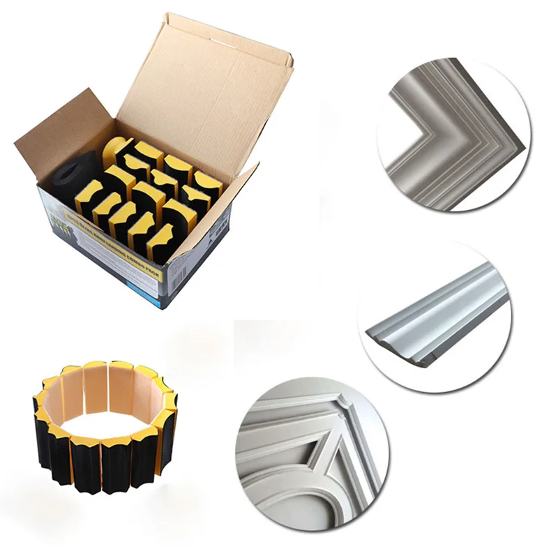 

16PCS Hand Sanding Block Sanding Disc 40*100mm Sanding Pad Grinding Sponge for Hook & Loop Sanding Disc Paper Polishing Tools