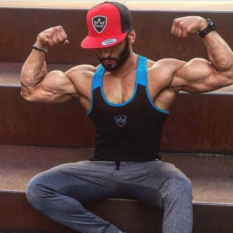 tank top men stringer vest-5