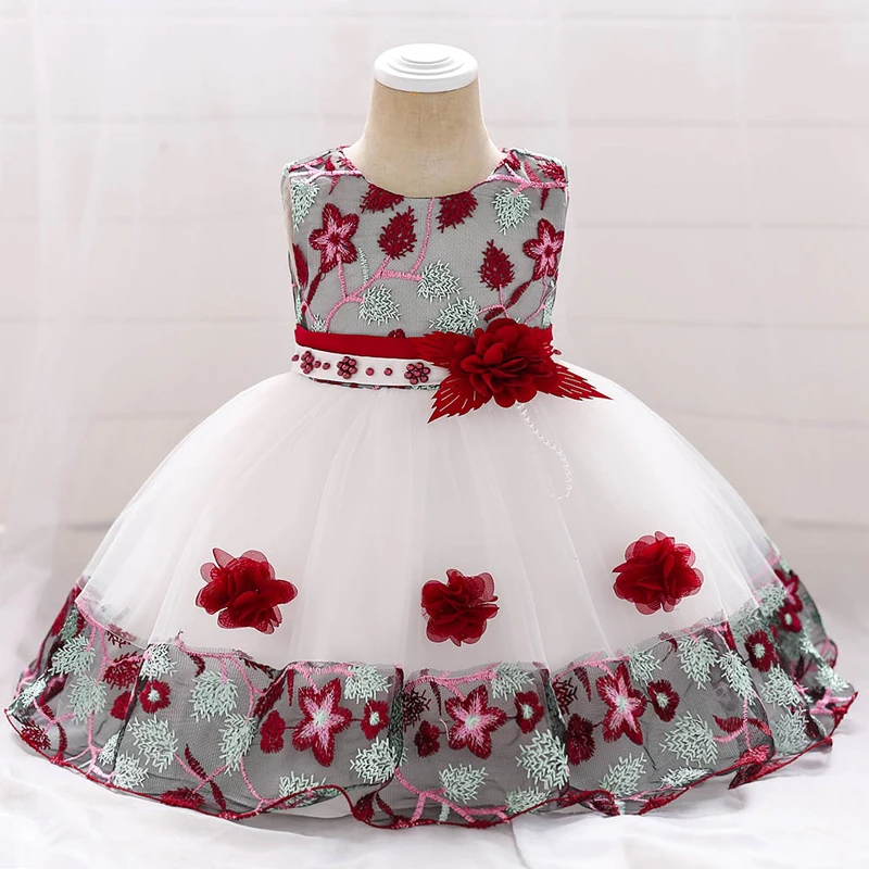 Year Tutu Newborn 1st Birthday Dress 