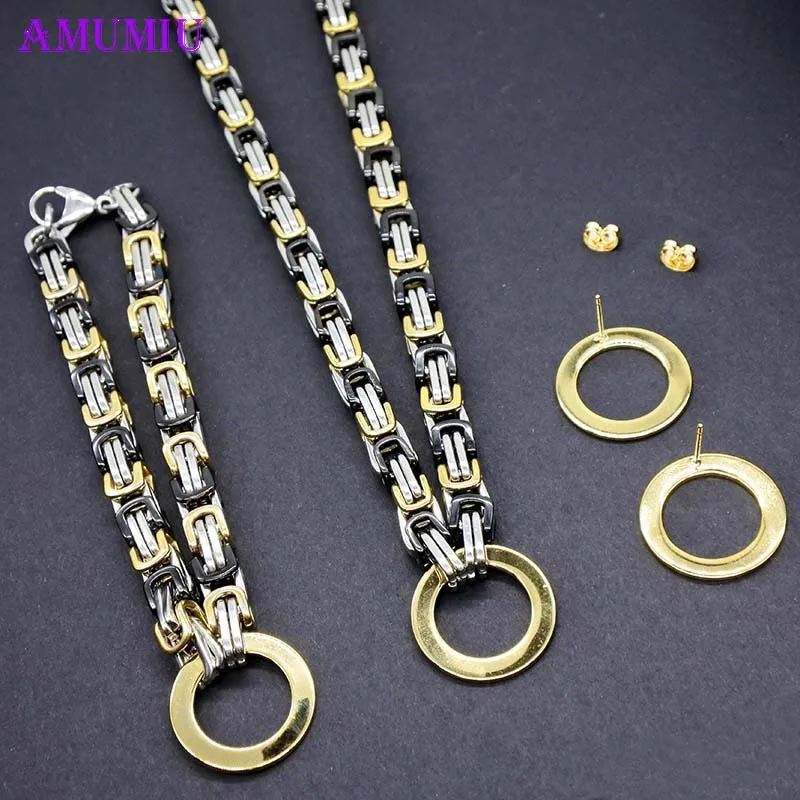 Men's Stainless Steel Bracelets Men's Flat Byzantine Link Chain Bracelet - Heavy Chunky Stainless Steel, 8.7 Inch, Lobster Clasp, Silver Gift For Men Birthday - Foto 14