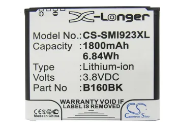 

Cameron Sino 1800mAh Battery B160BE, B160BK for Samsung Galaxy Folder,Golden,GT-I9230,GT-I9235,SHV-E400, SHV-E400K, E400L, E400S