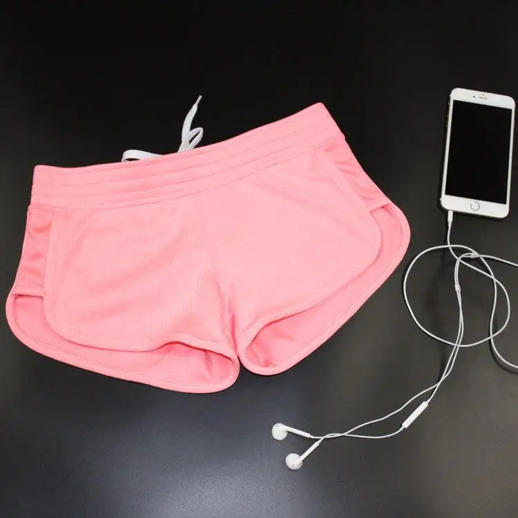 Candy Colors Shorts Summer Women Fashion Leisure Shorts Elastic Waist Women Shorts Fitness Female Casual Shorts