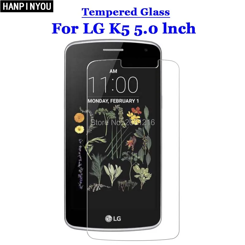 

For LG K5 (2016) Tempered Glass 9H 2.5D Premium Screen Protector Film For LG K5 X220 X220ds X220mb 5.0"