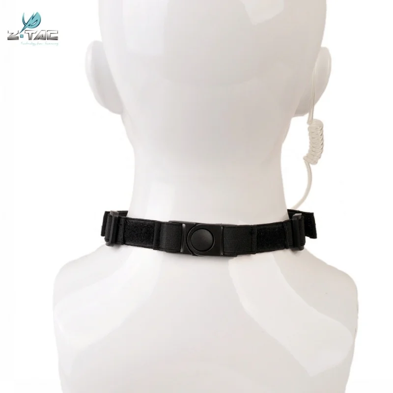 Tactical Throat Adaptador Headset Mirophone Z033 Ztac Softair Militar Airsoft z Mic 18 Cheap Fones de Ouvido tático & Acessórios
