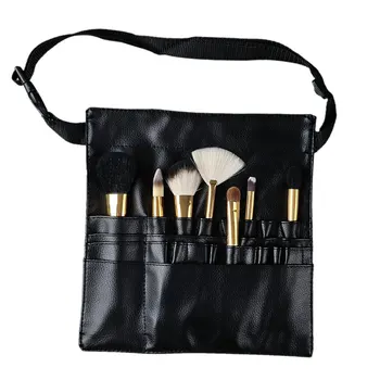 

High Quality Makeup Brushes Holder Bag 22 Pockets PU Leather Cosmetic Belt Strap Bags Cosmetic Bag Popular FA$1 Women bag