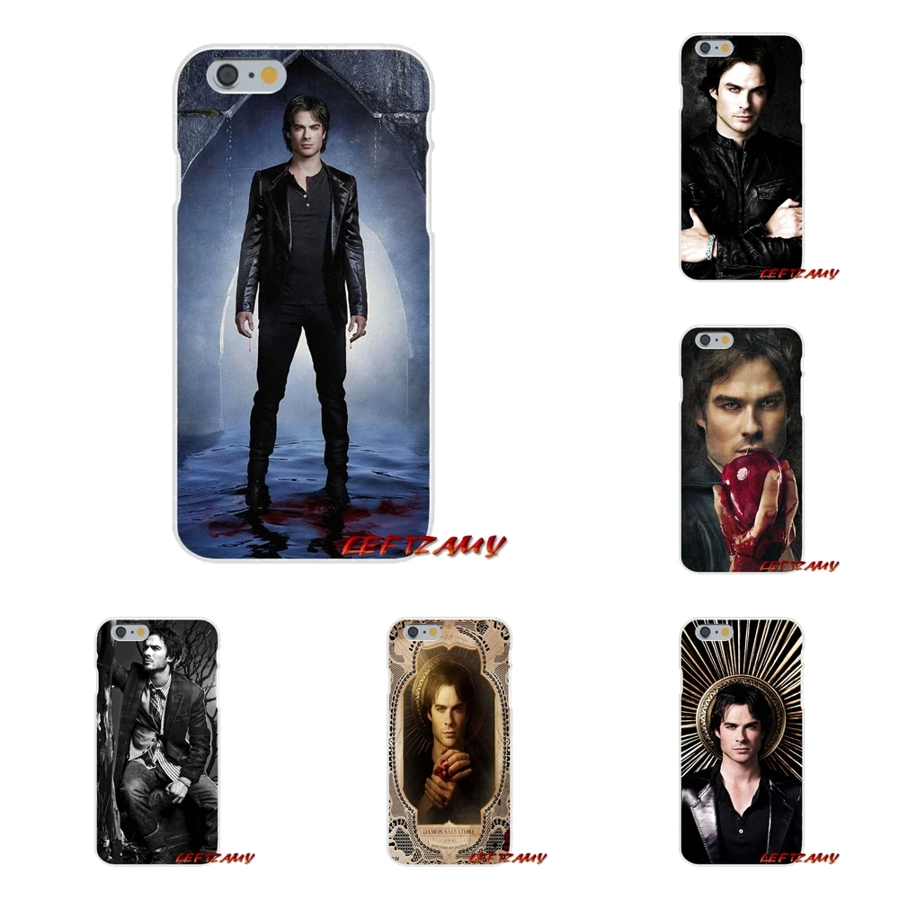 

Accessories Phone Shell Covers the Vampire Diaries Damon Salvatore For Samsung Galaxy A3 A5 A7 J1 J2 J3 J5 J7 2015 2016 2017