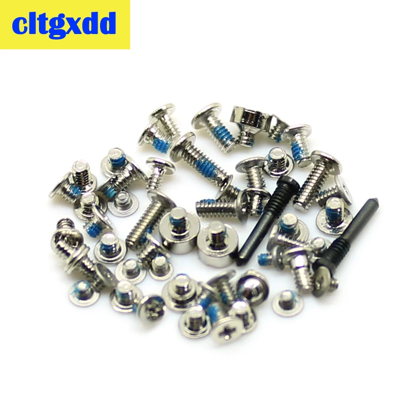 Cltgxdd 1 набор серебряных винтов полный набор винтов для iPhone X ремонтный болт полный комплект запасных частей