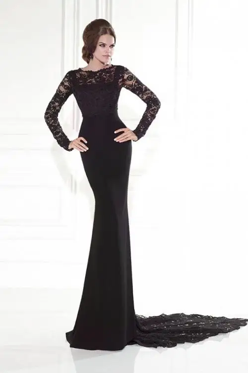 Simple Beautiful Black Formal Dresses