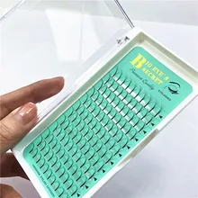 8-15 мм все длины наращивания ресниц 6D готовых W вентиляторы Flase ресницы объем ресниц профессиональный макияж ресниц
