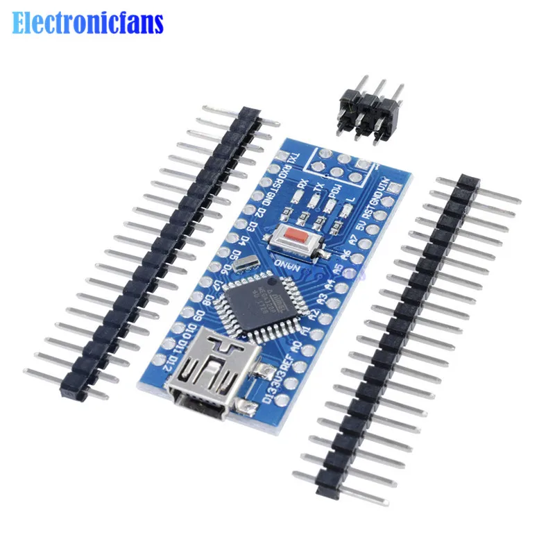 Nano Mini USB с Загрузчиком совместимый контроллер 3 0 Для Arduino CH340 драйвер 16 МГц V3.0 ATMEGA328P