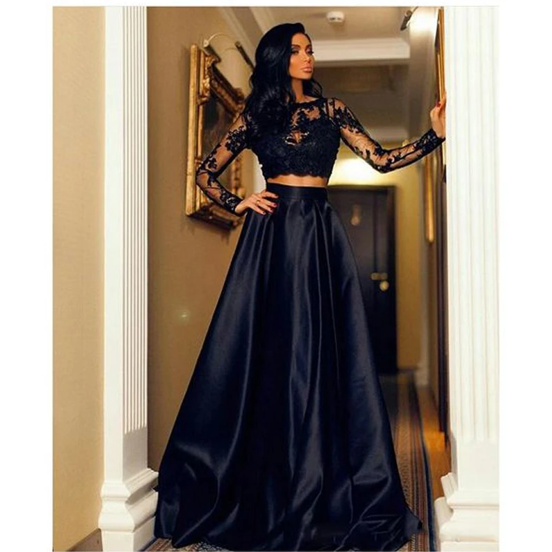 Black evening skirt Clearance