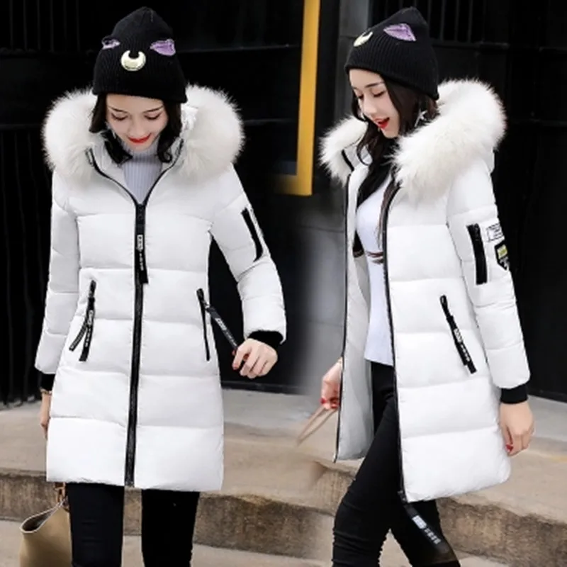 Women's Winter Jackets Winter Woman Coats 2019 Medium And Long Section Down Cotton Clothing Fashion Thickening Coat Female Parks (16)