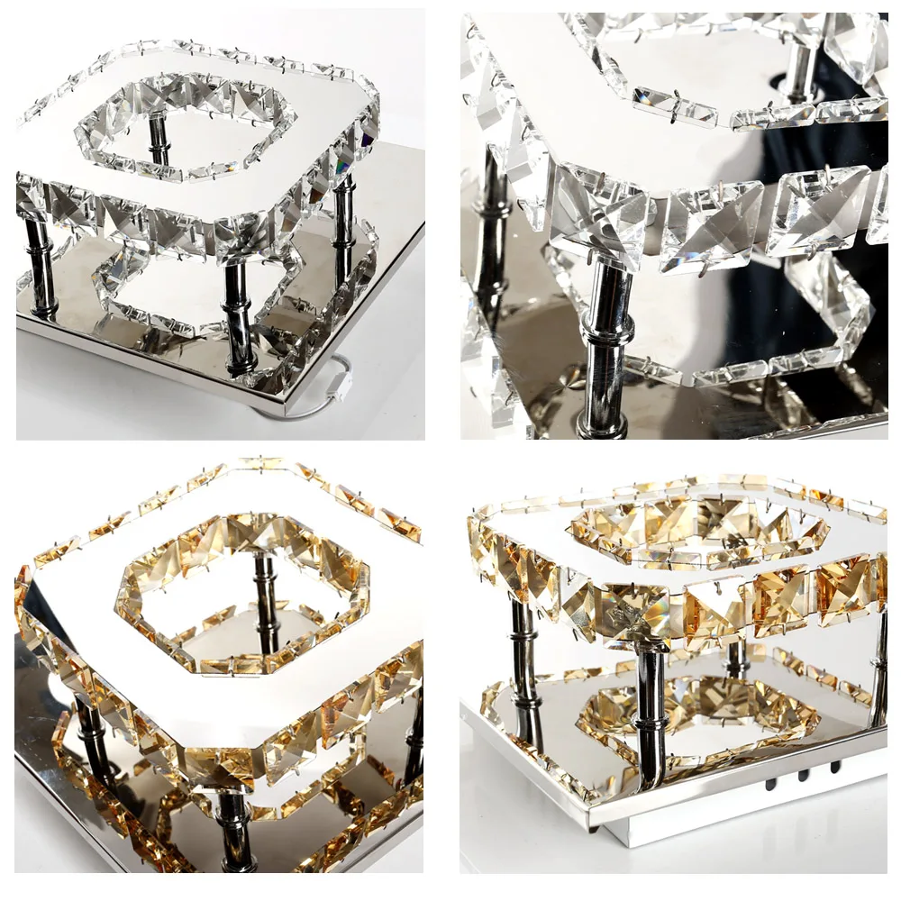 Ceiling Lamp Llights Decorative For Room Dining Hallway Lampras Living Home Kitchen Modern Nordic Crystals Led Chandeliers Bedr