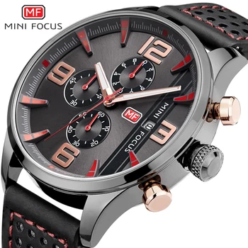 

MINIFOCUS Fashion Men Watches Luxury Brand Sport Militar Quartz Mens Watch Waterproof 30m Calendar Relojes Hombre 2019