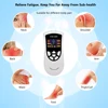 Máquina de terapia de decenas eléctrica para aliviar el dolor, masajeador de pulso EMS, estimulación muscular, Electroestimulador de voz inteligente, 6 modos ► Foto 2/6