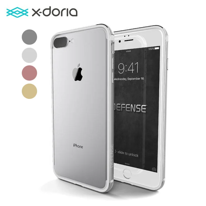 bilder für X-doria Verteidigung Rand Fall für Apple iPhone 7/7 Plus Mit Eloxiertem Aluminium TPU Fall & Stoßfeld-schutz-fall fall bilder für X-doria Verteidigung Rand Fall für Apple iPhone 7/7 Plus Mit Eloxiertem Aluminium TPU Fall & Stoßfeld-schutz-fall fall