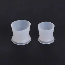 5 шт. силиконовая чашка Косметическая пресс-формы Тонирующая цветная чашка Силиконовая эпоксидный клей инструменты ювелирные инструменты