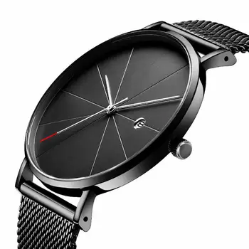 

Ctpor Quartz Men's Watches Fashion reloj hombre Complete Calendar Wrist Watch 3ATM Waterproof Watches for men Steel Band Clock