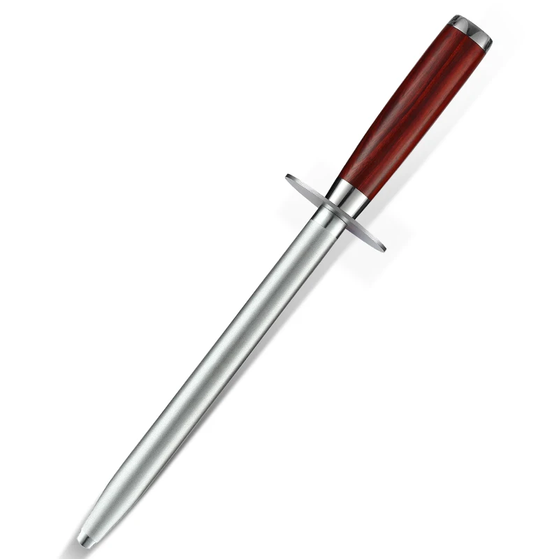  HEZHEN Knife Sharpener Rod Kitchen Knife Accessories High Carbon Stainless Steel Sharpener Stick Kn - 32970262382