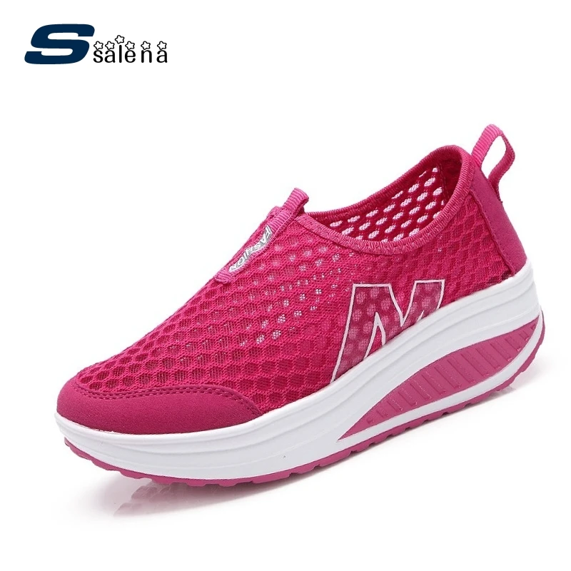 

2017 New spring and summer fashion thin breathable mesh flat shoes shook his shoes casual fashion women loafers #B1852