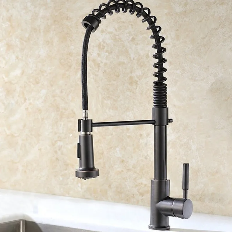 Kitchen Faucet Durable and Sturdy Pull Out Kitchen Faucet with Sprayer Oil Rubbed Bronze Kitchen Sink Faucet Kitchen Faucet Durable and Sturdy Pull Out Kitchen Faucet with Sprayer Oil Rubbed Bronze Kitchen Sink Faucet