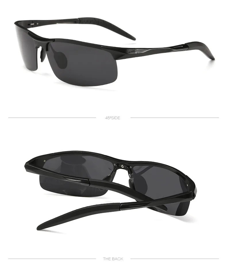 News Brand Designer Men Polarized Aluminum-magnesium Alloy Sunglasses driving Sports fishing glasses